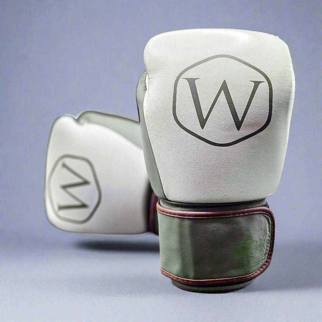 War Kids Leather Boxing Gloves