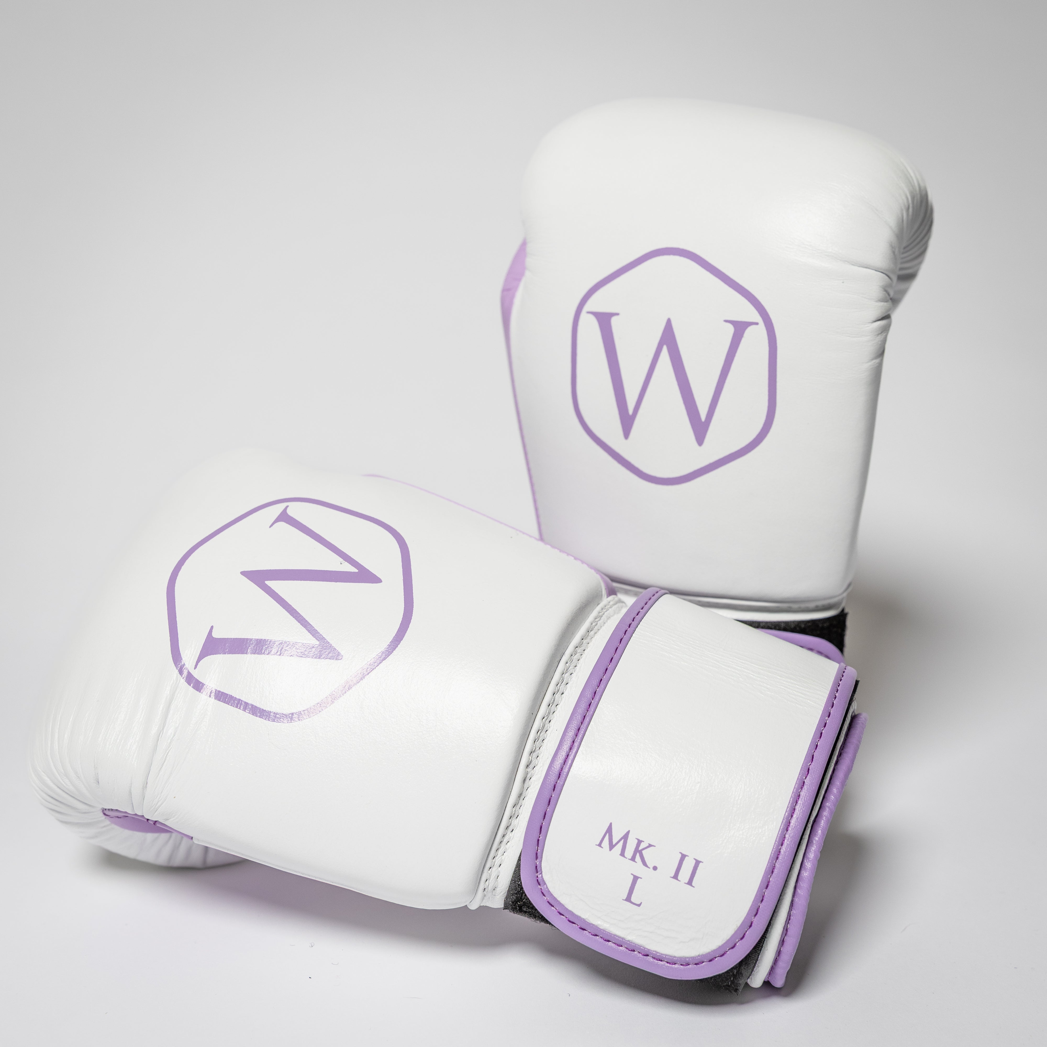 WAR Leather Boxing Gloves 2.0 - Lavender Luxe