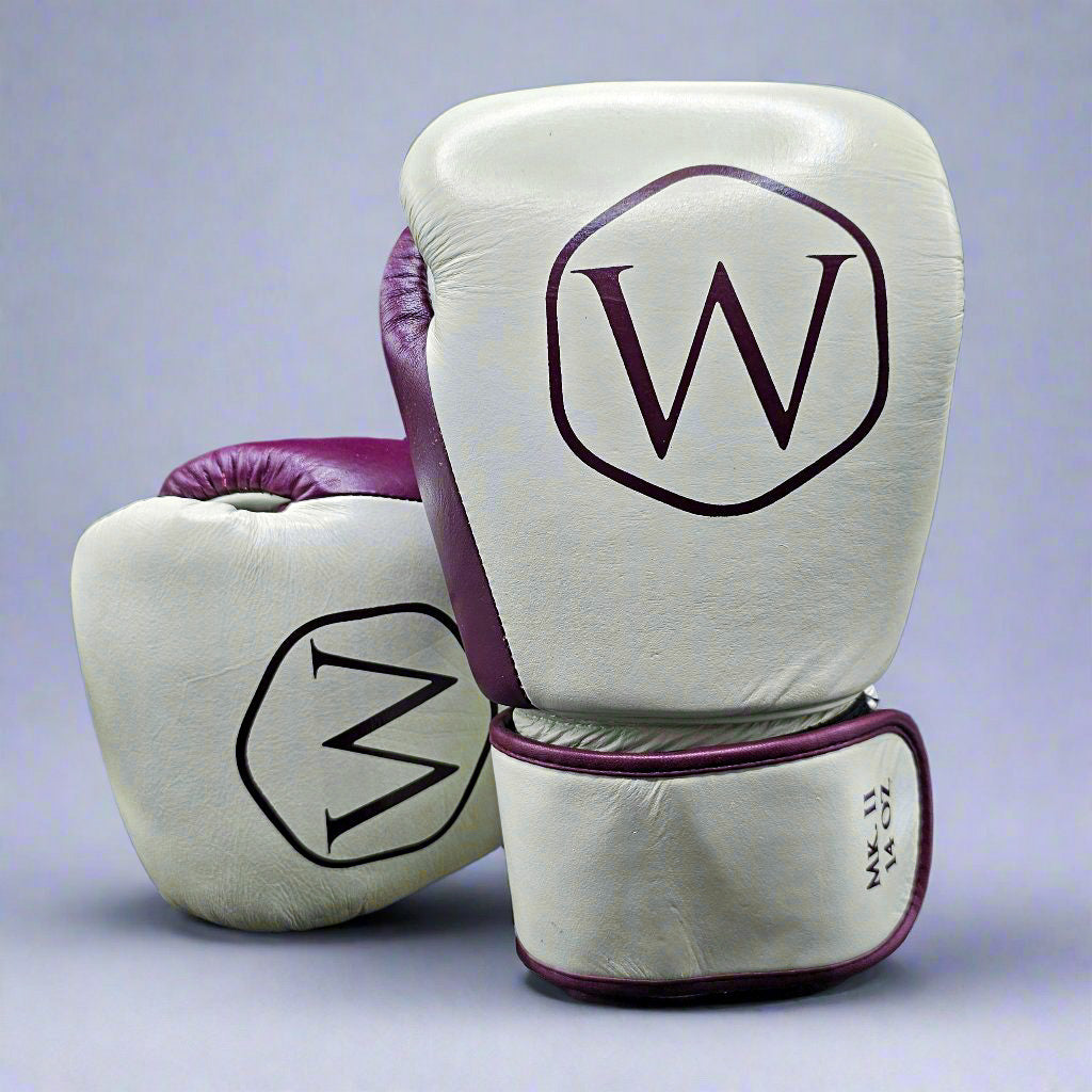 WAR Leather Boxing Gloves  2.0