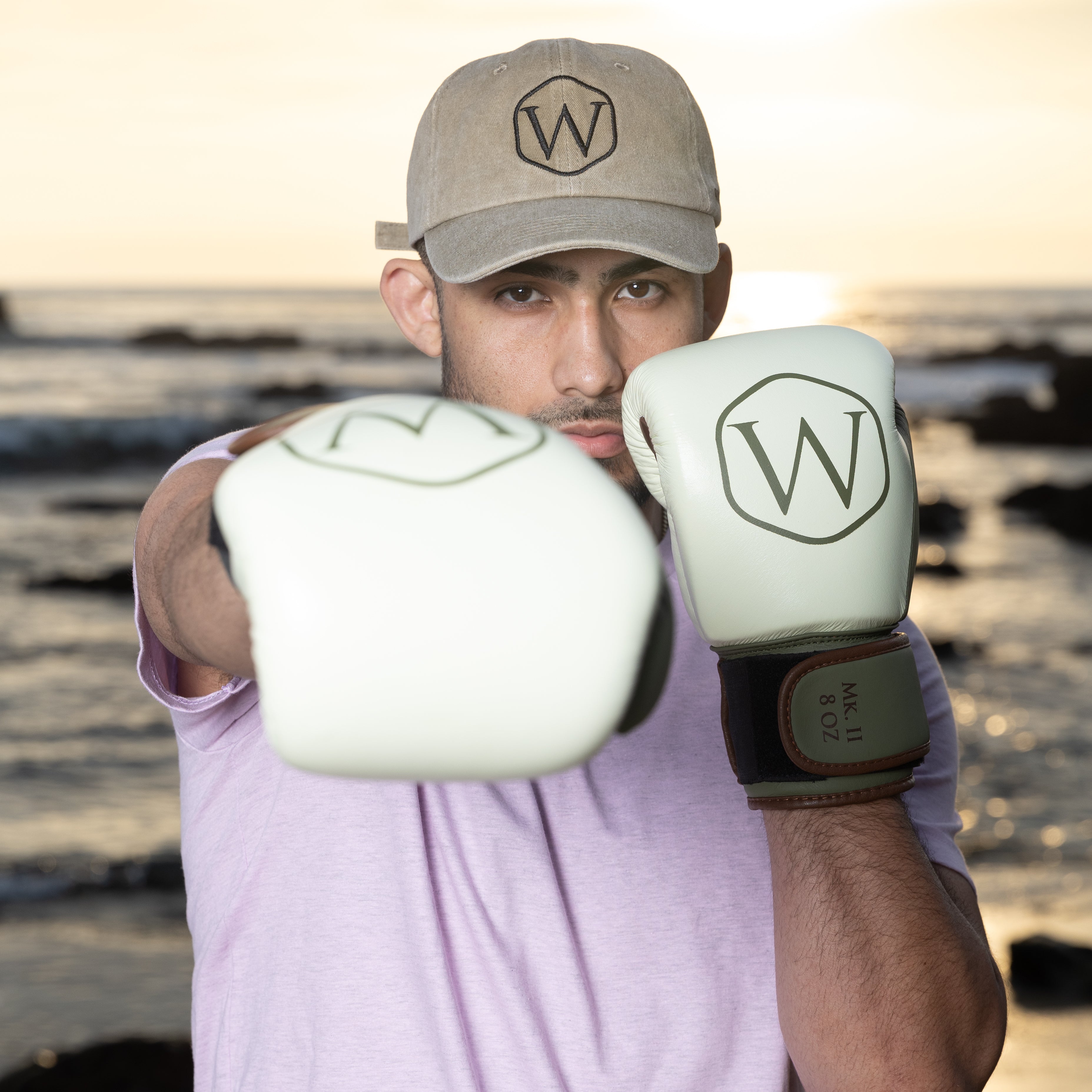 WAR Leather Boxing Gloves  2.0