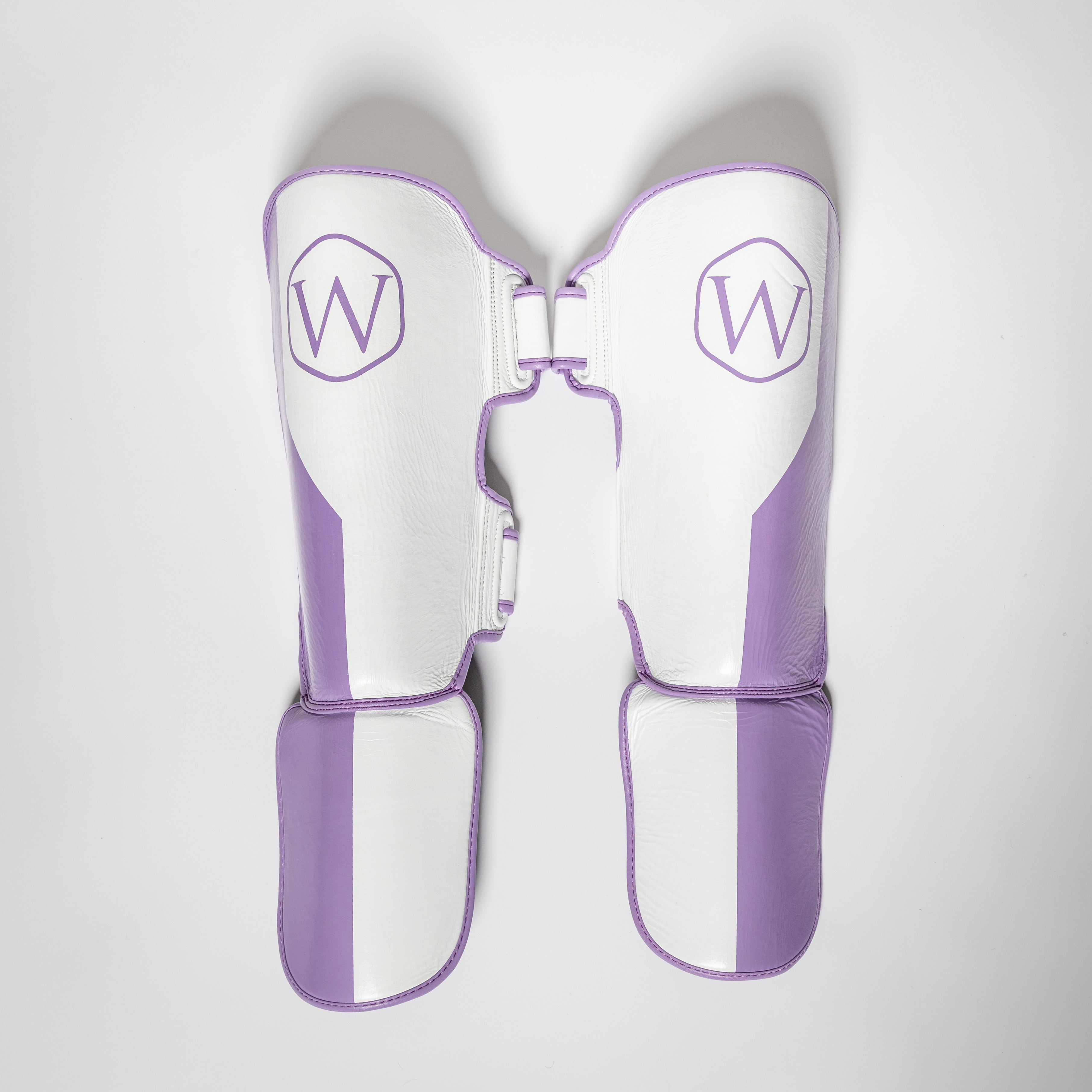WAR Leather Shin Guards 2.0 - Lavender Luxe
