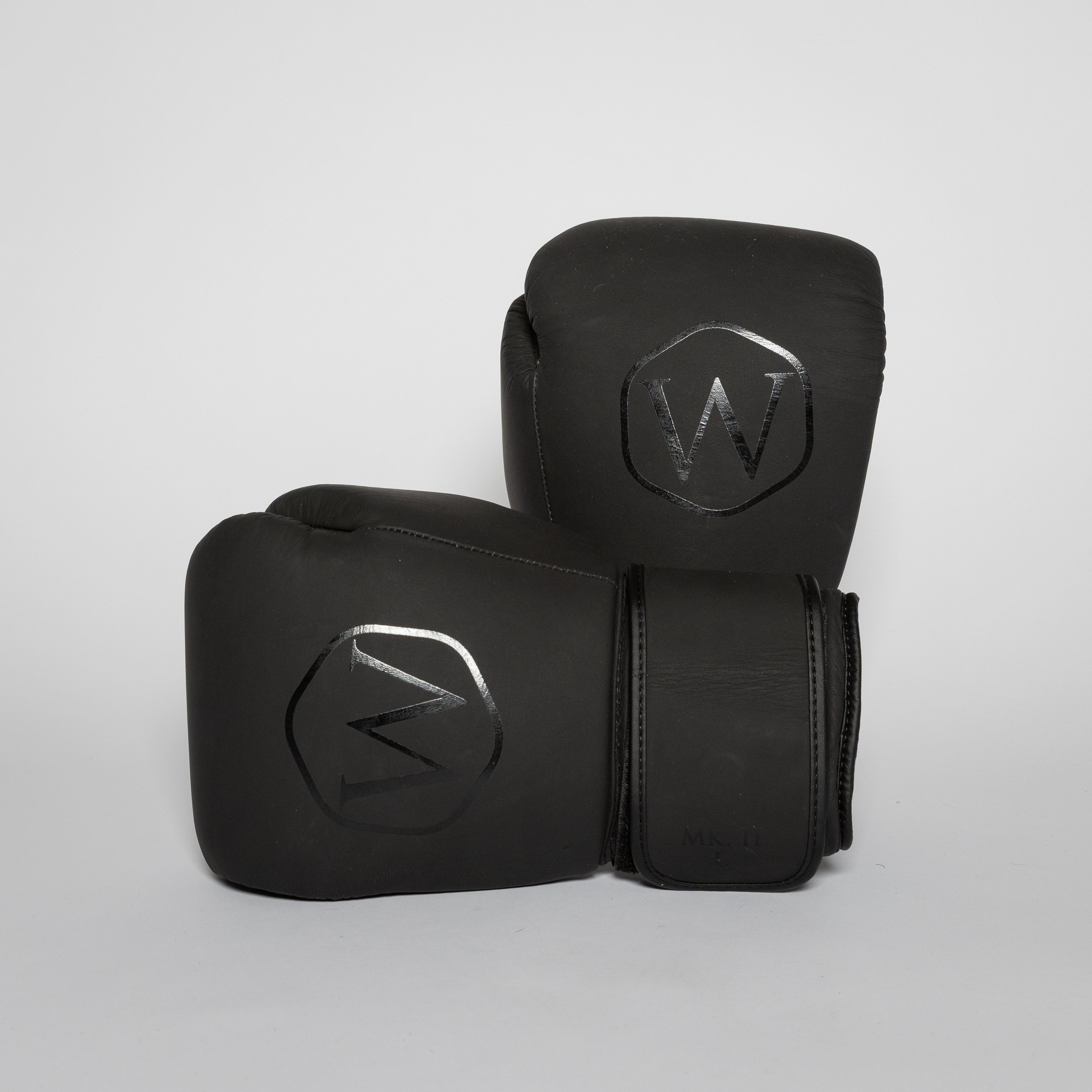 WAR Leather Boxing Gloves 2.0 - Stealth Series